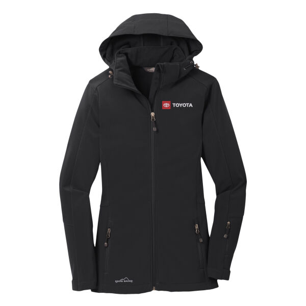 Ladies Hooded Soft Shell Parka Thumbnail