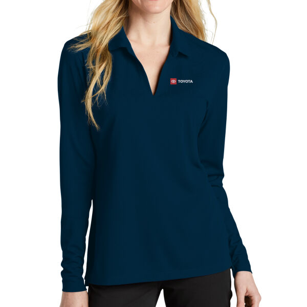 Women's Dri FIT Micro Pique 2.0 Long Sleeve Polo Thumbnail