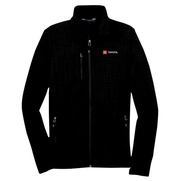 Shaded Crosshatch Soft Shell Jacket Thumbnail